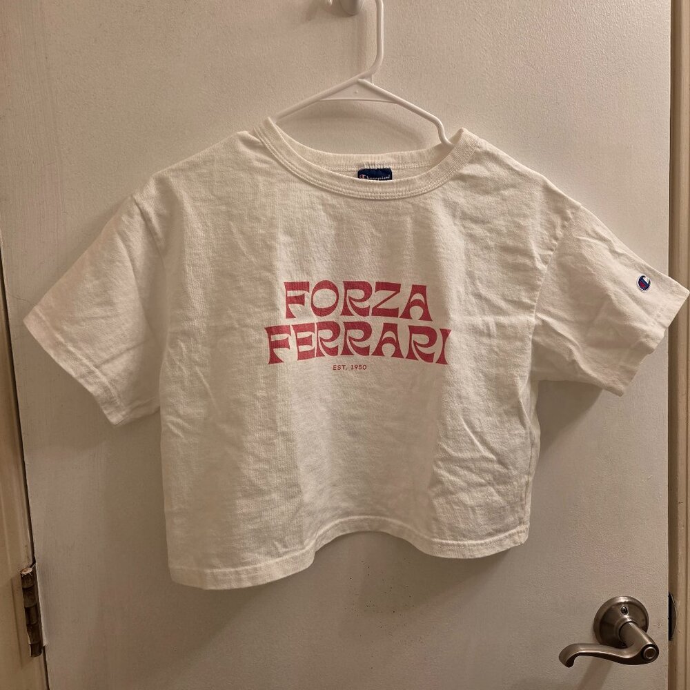 Forza Ferrari Cropped Tee